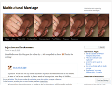 Tablet Screenshot of multiculturalmarriage.wordpress.com