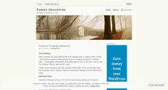 Desktop Screenshot of familyadventures.wordpress.com