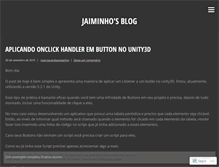 Tablet Screenshot of jaiminho.wordpress.com