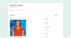 Desktop Screenshot of nataliefroistad.wordpress.com