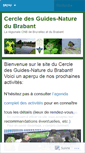 Mobile Screenshot of guidenaturebrabant.wordpress.com