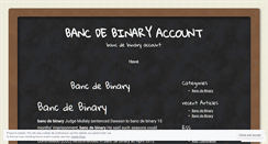 Desktop Screenshot of emcom.bancdebinaryaccount.wordpress.com