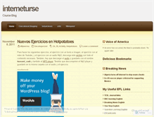 Tablet Screenshot of interneturse.wordpress.com