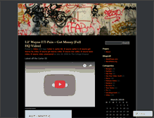 Tablet Screenshot of beatsrhymeslife.wordpress.com