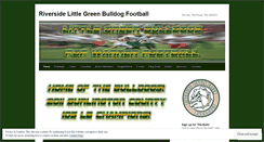 Desktop Screenshot of littlegreenbulldogs.wordpress.com