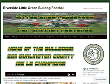 Tablet Screenshot of littlegreenbulldogs.wordpress.com