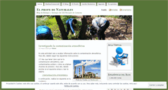 Desktop Screenshot of elprofedenaturales.wordpress.com