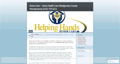 Desktop Screenshot of homecaremontgomerycounty.wordpress.com