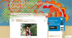 Desktop Screenshot of brantleysummersabbatical.wordpress.com