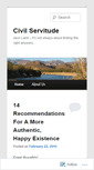 Mobile Screenshot of civilservitude.wordpress.com