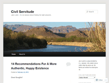 Tablet Screenshot of civilservitude.wordpress.com