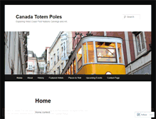 Tablet Screenshot of canadatotempoles.wordpress.com