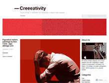 Tablet Screenshot of creeeativity.wordpress.com