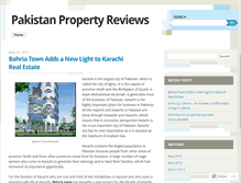 Tablet Screenshot of pakistanpropertyreviews.wordpress.com