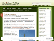 Tablet Screenshot of dsugdenholidays.wordpress.com