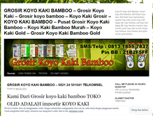 Tablet Screenshot of grosirkoyokakibamboo.wordpress.com