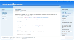 Desktop Screenshot of lukemovement.wordpress.com
