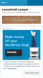 Mobile Screenshot of leaseholdlawyer.wordpress.com