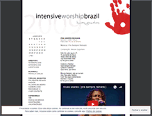 Tablet Screenshot of intensiveworshipbrazil.wordpress.com