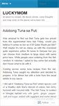 Mobile Screenshot of luckymom2009.wordpress.com