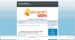 Desktop Screenshot of frasesmotivadoras.wordpress.com