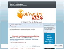 Tablet Screenshot of frasesmotivadoras.wordpress.com