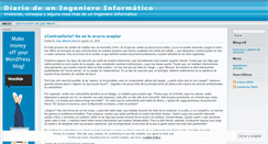 Desktop Screenshot of diariodeuninformatico.wordpress.com