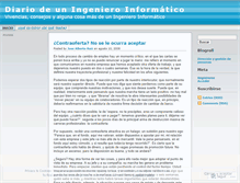 Tablet Screenshot of diariodeuninformatico.wordpress.com