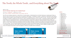 Desktop Screenshot of gfgdental.wordpress.com