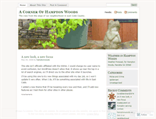 Tablet Screenshot of hamptonwoods.wordpress.com
