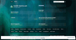 Desktop Screenshot of insidemovienet.wordpress.com