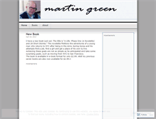 Tablet Screenshot of martingreenbook.wordpress.com