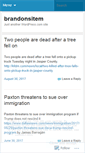 Mobile Screenshot of brandonsitem.wordpress.com