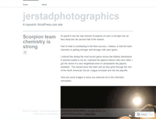 Tablet Screenshot of jerstadphotographics.wordpress.com