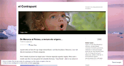 Desktop Screenshot of elcontrapunt.wordpress.com