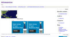 Desktop Screenshot of informepastran.wordpress.com