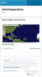 Mobile Screenshot of informepastran.wordpress.com