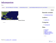 Tablet Screenshot of informepastran.wordpress.com