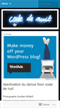 Mobile Screenshot of codedenuit.wordpress.com