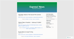 Desktop Screenshot of expressnewspdi.wordpress.com