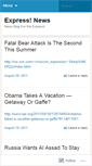 Mobile Screenshot of expressnewspdi.wordpress.com