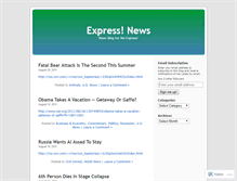 Tablet Screenshot of expressnewspdi.wordpress.com