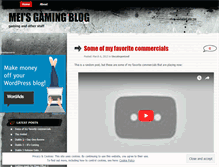 Tablet Screenshot of meigamingblog.wordpress.com