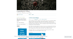 Desktop Screenshot of lepetitbijou.wordpress.com