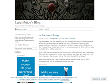 Tablet Screenshot of lepetitbijou.wordpress.com