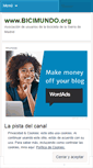 Mobile Screenshot of bicimundo.wordpress.com