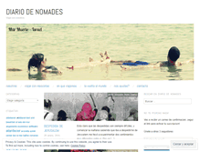 Tablet Screenshot of diariodenomades.wordpress.com