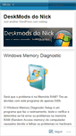 Mobile Screenshot of deskmodsdonick.wordpress.com