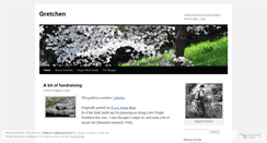 Desktop Screenshot of gretchensf.wordpress.com