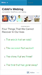 Mobile Screenshot of cddd.wordpress.com
